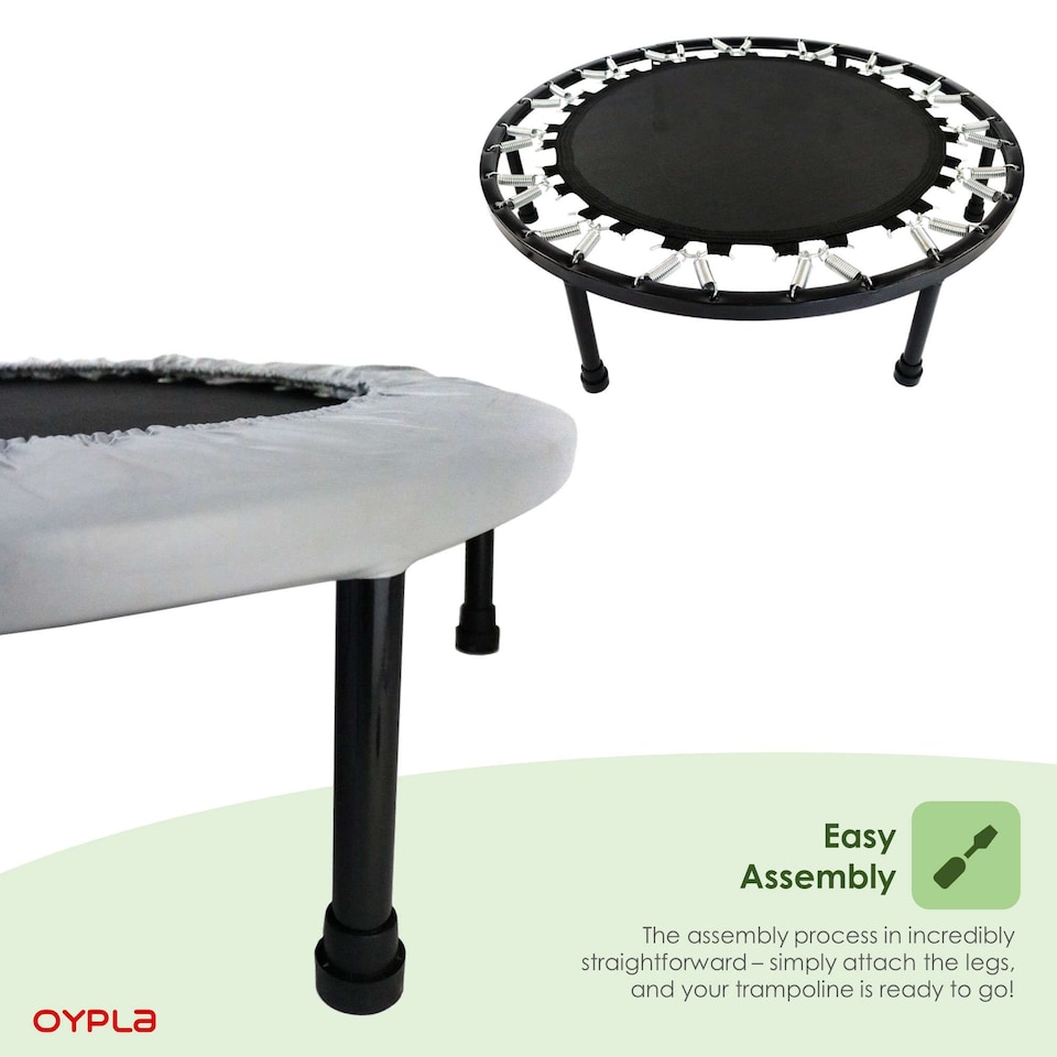 image 1 of 36" Sport Mini Fitness Exercise Aerobic Bouncer Trampoline Gym