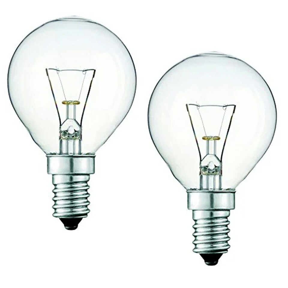 SPARES2GO Oven Cooker Light Bulb for Neff E14 SES 40w 300° (Pack of 2)