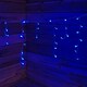 image 2 of 100 Blue Icicle Connectable LED Seasonal Lights