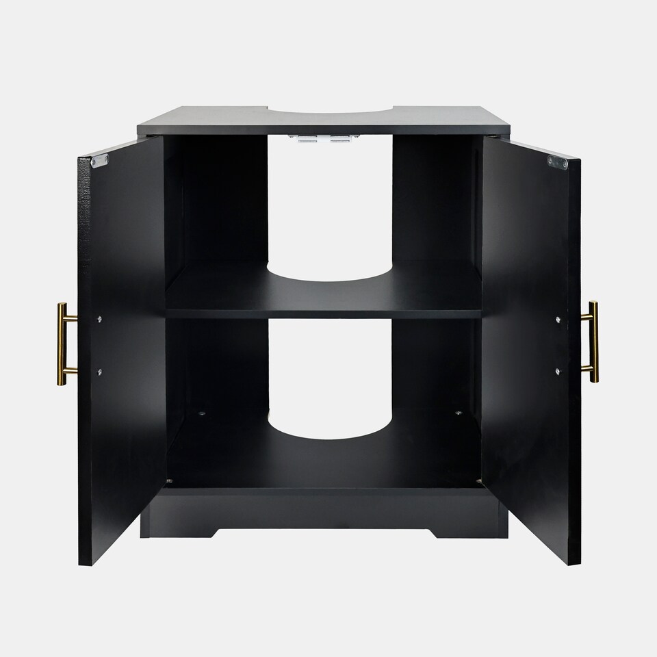 image 1 of OHS Arch Undersink Bathroom Cabinet MDF Under Basin Storage