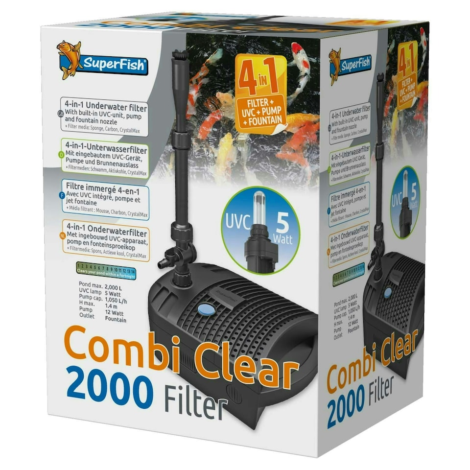 image 1 of Superfish Combi Clear Filter 2000