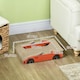image 7 of PawHut Car-shaped Cat Scratcher Cardboard 2 in 1 with Catnip, Red