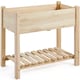 image 1 of Yaheetech 75 cm H Wooden Raised Garden Bed-Wood