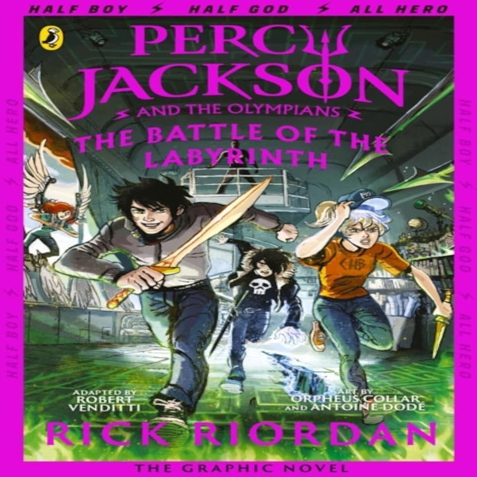 The Battle Of The Labyrinth: The Graphic Novel (percy Jackson Book 4)