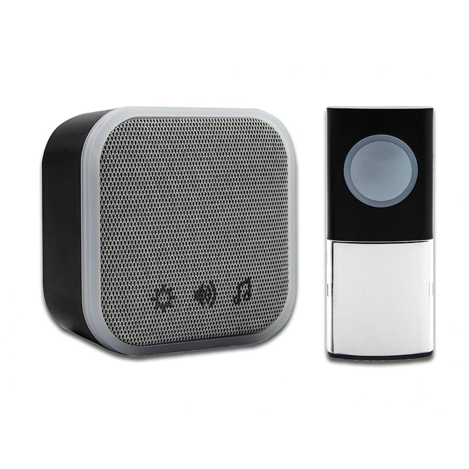 image 1 of Uni-com Plug-in Door Chime (UK Plug) | Multi | Multi Colour | Black | 1