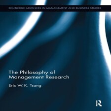 Philosophy Of Management Research