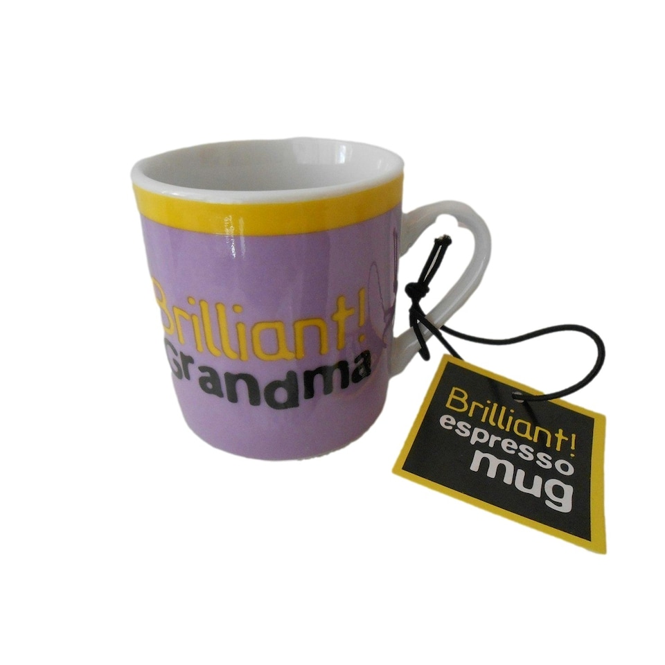 image 1 of Brilliant Grandma Espresso Mug Size 5x5.5 cm