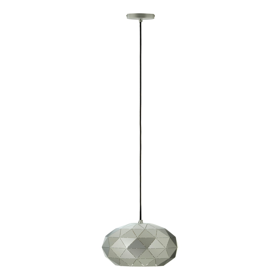 image 1 of Interiors by Premier Silver Finish Pendant Light