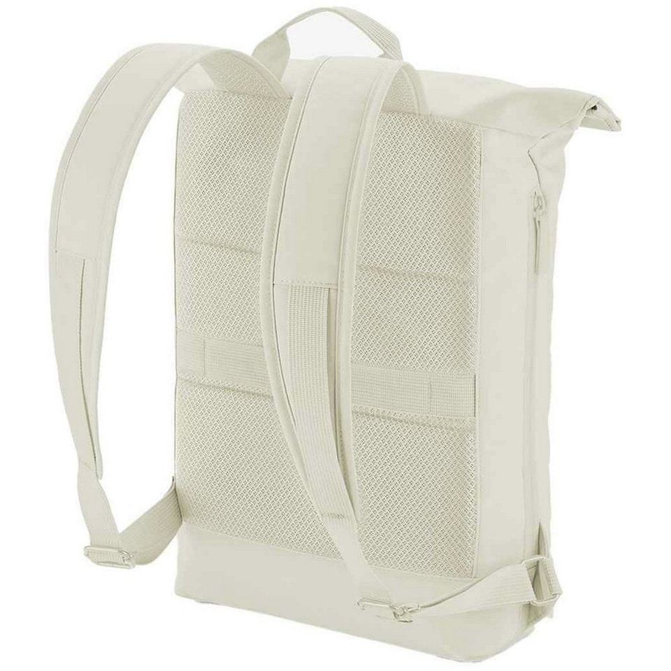 image 1 of Bagbase Simplicity Roll Top Backpack - Beige - One Size