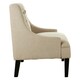 image 2 of Interiors by Premier High Back Bench, Comfy Padded Velvet Seat, Built to Last Bedroom Bench, Easy to Clean Large Bench