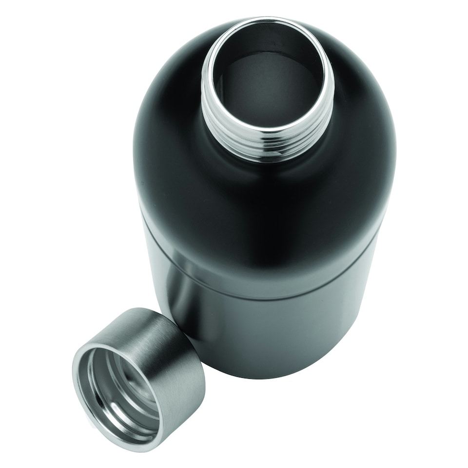 image 1 of XD Xclusive Soda Recycled Stainless Steel 800ml Water Bottle - Black - One Size | Black | One Size