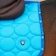image 2 of Hy DynaMizs Ecliptic Close Contact Saddle Pad - Cobalt Blue/Ocean Blue - Pony/Cob