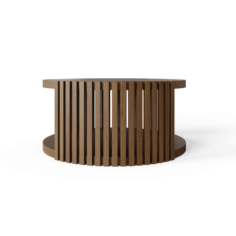 image 1 of Zadie Coffee Table | Brown | Walnut