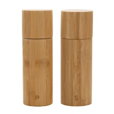 Ukiyo Bamboo Salt and Pepper Mill - Brown - One Size