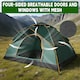image 5 of Waterproof & Windproof Backpacking Green Tent for 1-2 People