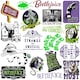 image 4 of Beetlejuice Deluxe Stickers (Pack of 50) - Multicoloured - One Size (UTTV19540)