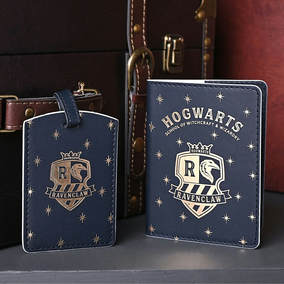 image 1 of Warner Bros Harry Potter Alumni Passport Holder & Luggage Tag - Ravenclaw