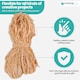 image 3 of 50gms Thick Natural Raffia Ribbon Bundles for Gift Wrapping