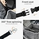 image 7 of Skylos Dog Car Booster Seat Pet Backrest Safe Protector Waterproof Travel Bed