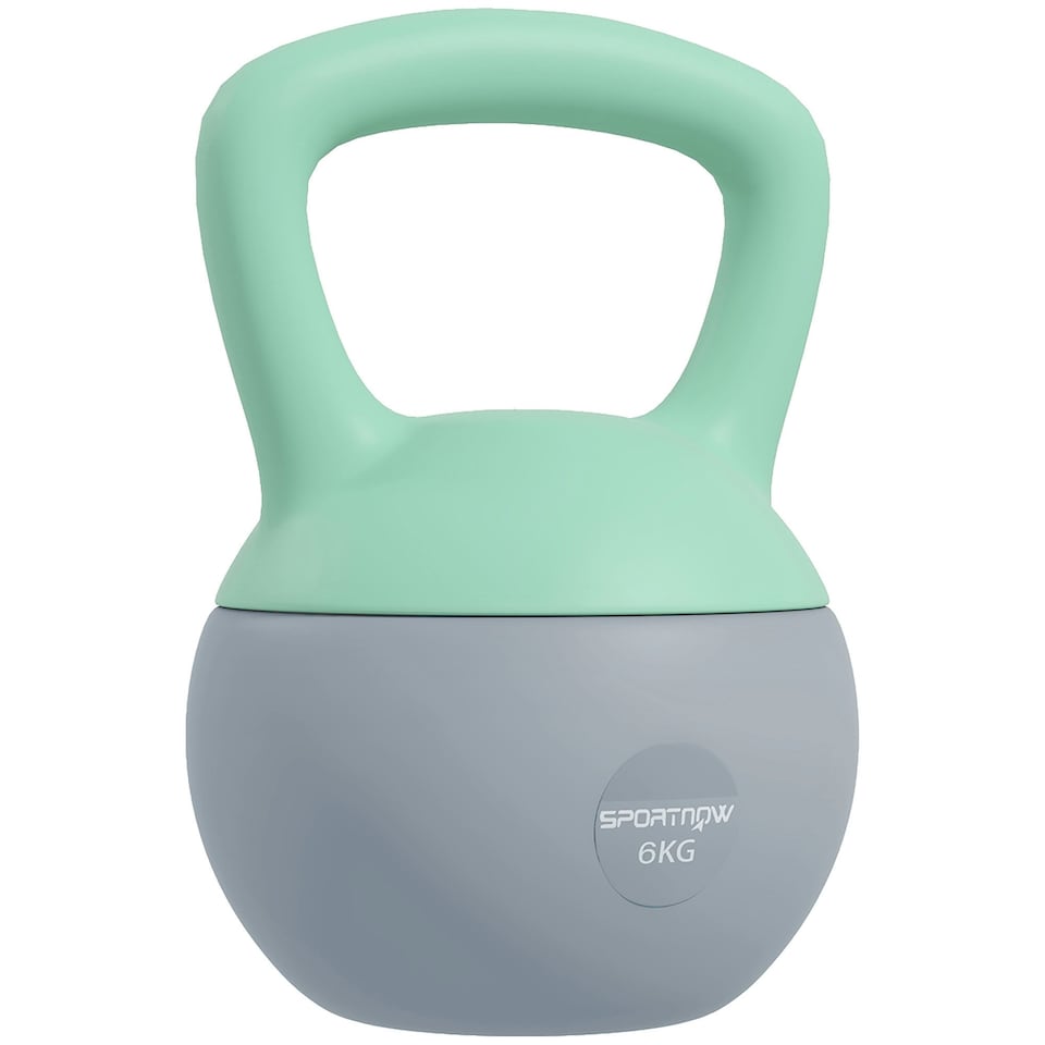 image 1 of SPORTNOW Kettlebell with Soft Body and Non-Slip Handle