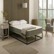 image 2 of The Saffron Comfort All Foam Mattress – 8" Deep Memory & Reflex Foam Grey | Small Double