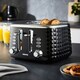 image 5 of GEEPAS Electric Kettle 4 Slice Bread Toaster & Microwave Kitchen Set