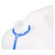 image 4 of 20L Plastic Water Jerry Can with Spout & Tap | White | 1