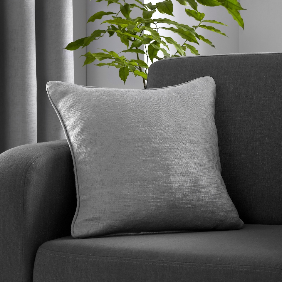 image 1 of Fusion Strata Cushion Cover Silver