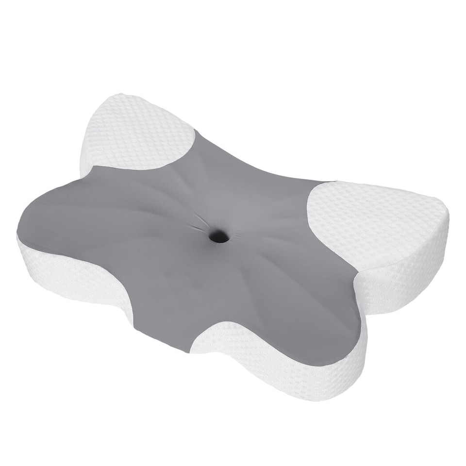 image 1 of Lavio Ergonomic Cervical Memory Foam Pillow for Neck Pain Relief Cool Breathable