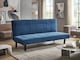 image 2 of The Tivona 2 Seater Sofa Bed in Grey, Silver or Navy | Blue | One Size
