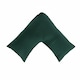 image 1 of Microfibre Soft Touch V Shape Satin Stripe Pillowcase | Green