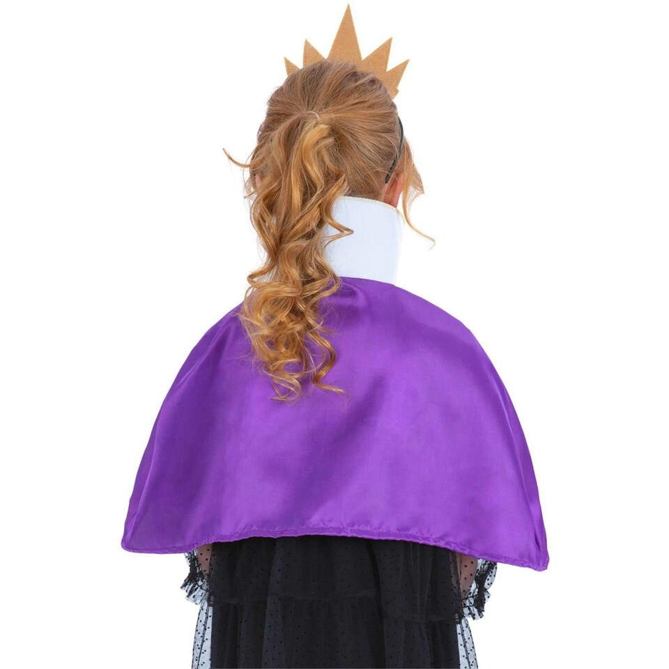 image 1 of Disney Girls Evil Queen Costume Accessory Set - Purple/Gold - One Size