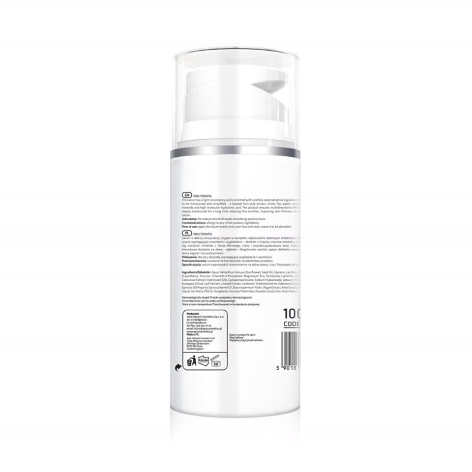 image 1 of Apis Professional Men Terapis Moisturising Face Serum 100ml