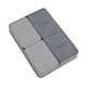image 3 of Living and Home Expandable 12-Compartment Cutlery Tray Drawer Organizer