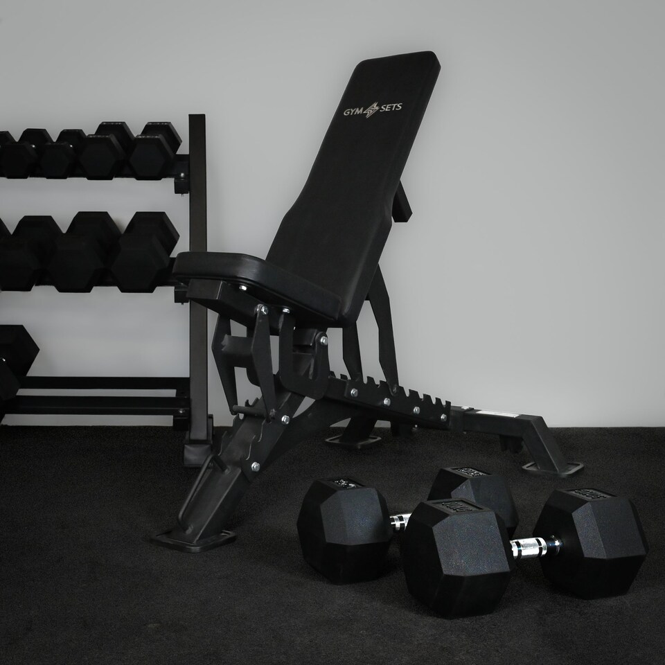 image 1 of GYM SETS Hex Dumbbell Pairs | 2 x 25kg (Pair)