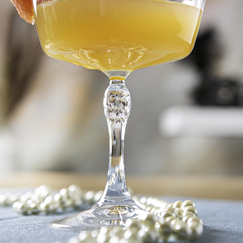 image 1 of Bormioli Rocco America '20s Cocktail Saucers - 275ml - Clear - Pack of 6