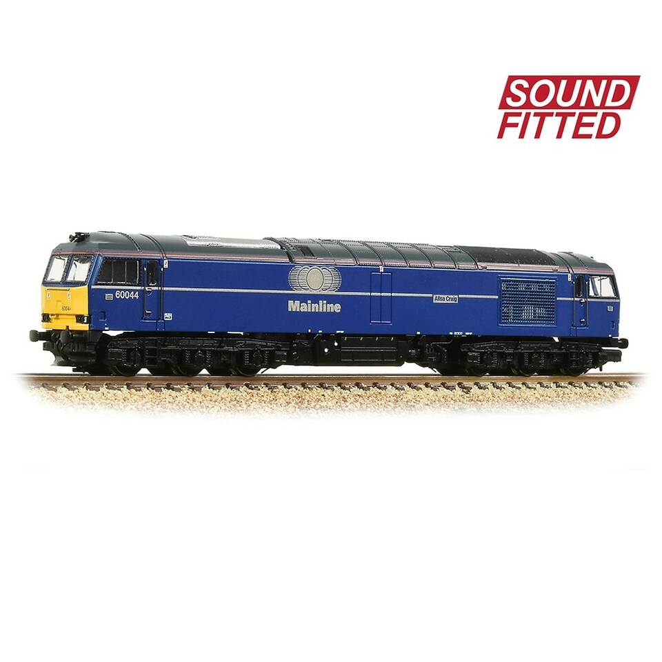 Graham Farish Class 60 044 'Alisa Craig' Mainline Freight (DCC-Sound)