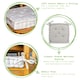image 2 of Nicola Spring French Mattress Seat Cushions - 40cm - Cream - Pack of 4 Cream