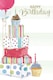 image 2 of Open Happy Birthday Card Gifts And Cupcakes