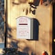 image 2 of HOMCOM Christmas Post Box Wall Mounted Santa Mailbox for Xmas Decoration