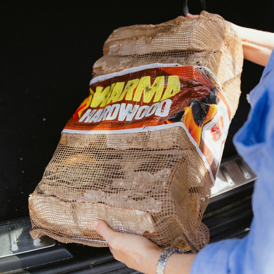 image 1 of Warma Hardwood Firewood Net - 1 x 27L Net