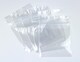 image 2 of 500 Zip Seal Bags Clear Plastic Zip Lock Food Storage, Small Plastic Pouches with Zips, Self Seal, Resealable Packaging | Clear