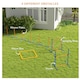 image 3 of PawHut 8 Piece Dog Agility Equipment Set, Outdoor Agility Kit for Pet, Orange