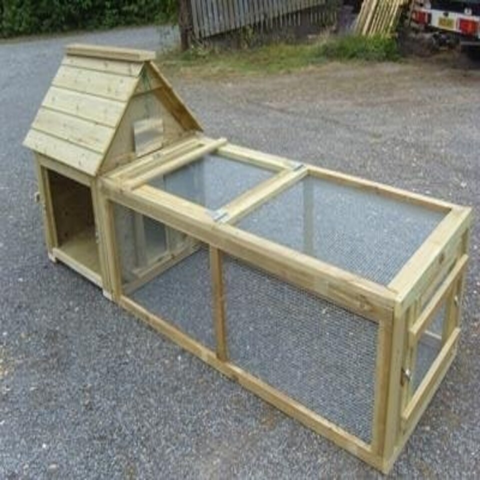 image 1 of Campbell Duck House - up to 6 Ducks, Quality pressure treated timber waterfowl house, aylesbury, Indian runner, call ducks. Brown | One Size