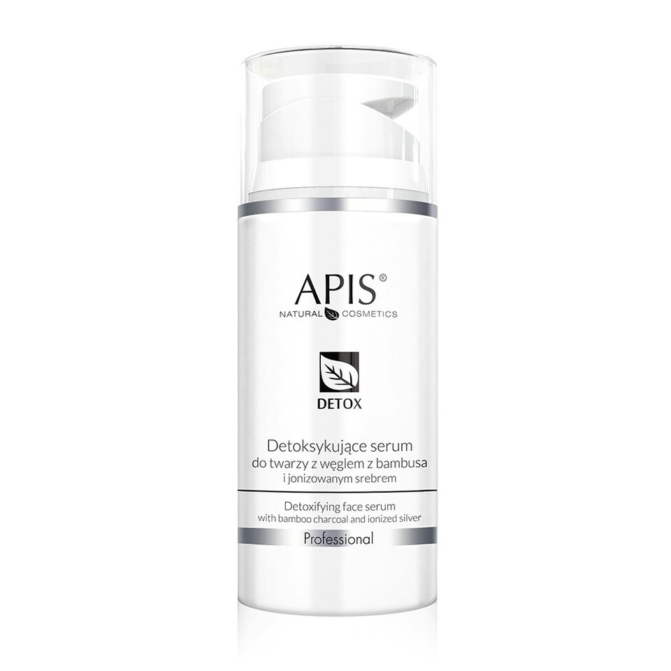 image 1 of Apis Professional Detoxifying Face Serum with Carbon Bamboo and Ionized Silver 100ml