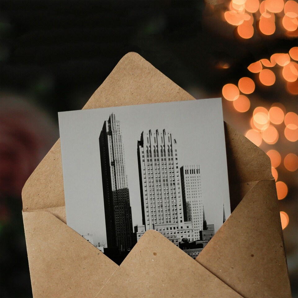 image 1 of Alfred Stieglitz Art Card New York View From The Shelton