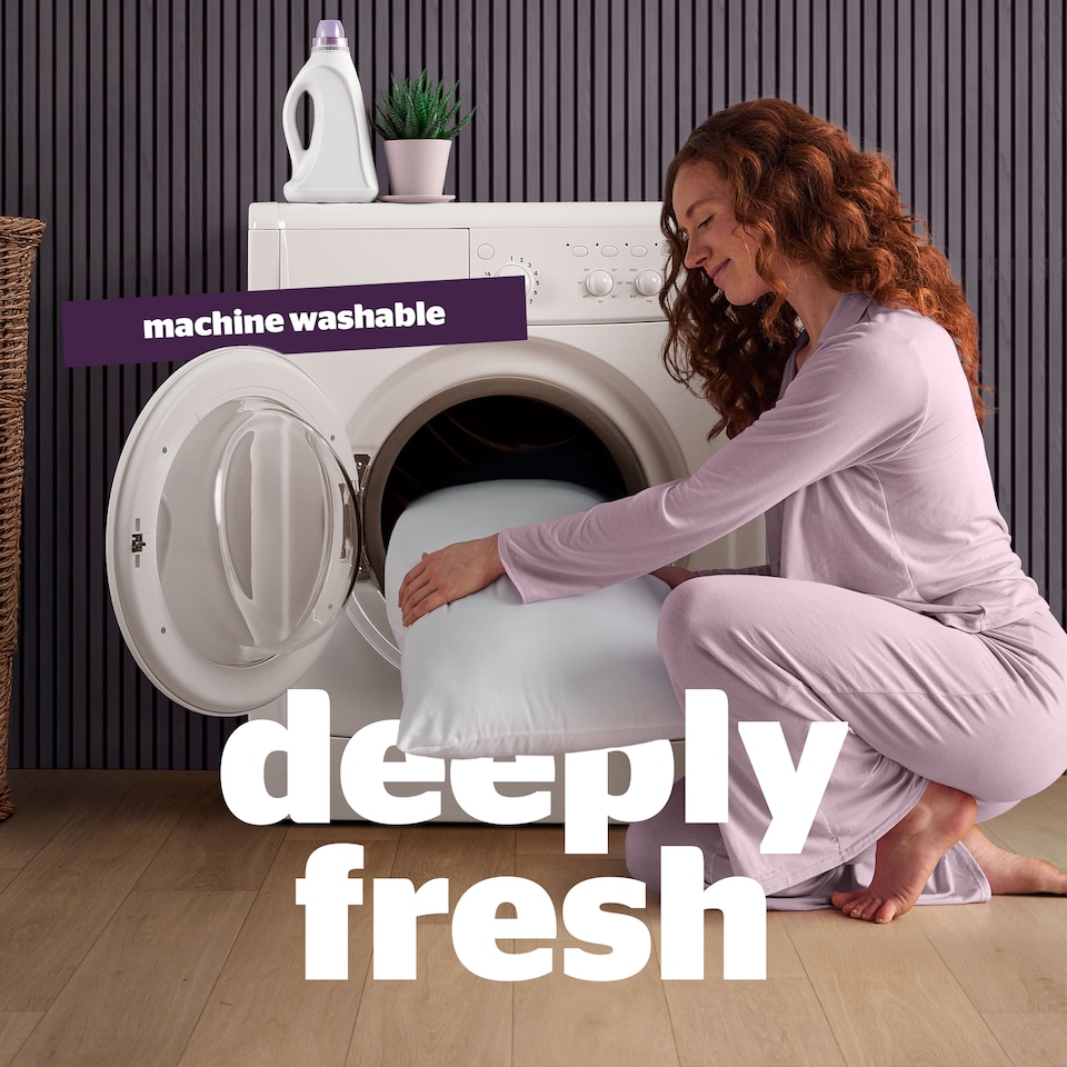 image 1 of Silentnight Deep Sleep 15 Tog Duvet | White | Double