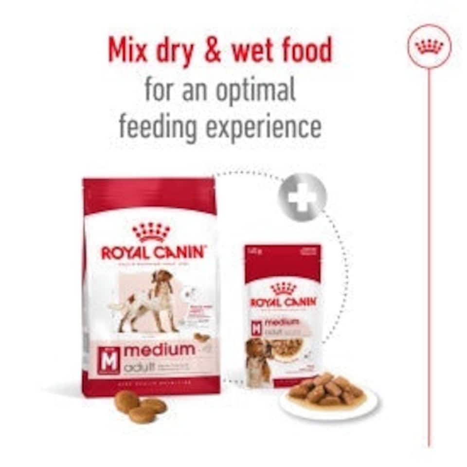 image 1 of Royal Canin Medium Dry Adult Dog Food 3kg