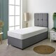 image 2 of Wave Design Sprung Mattress - Soft Feel, Deep Quilted Sleep Surface White | King