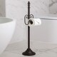 image 2 of Scrolled Freestanding Toilet Roll Holder